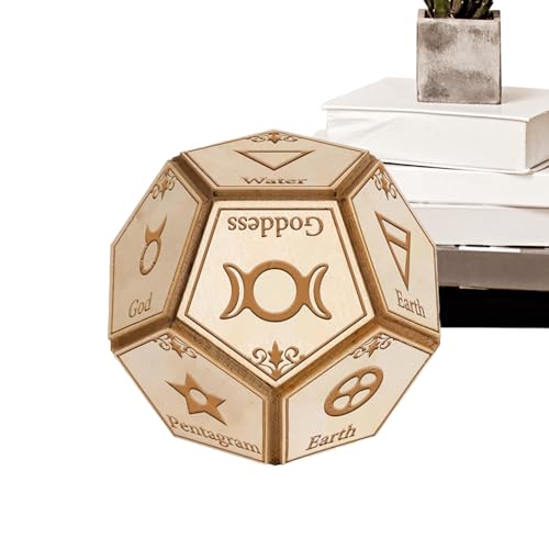 12-Sided Dice Funny Decider Game, Polyhedral Decision Maker Dice, Board Accessory for Outgoing School Road Trips Travel Dates College Dorm Apartment, Portable Sturdy, 8x7cm 12-Sided Dice Funny Decider Game, Polyhedral Decision Maker Dice, Board Accessory for Outgoing School Road Trips Travel Dates College Dorm Apartment, Portable Sturdy, 8x7cm von Zqkimzi