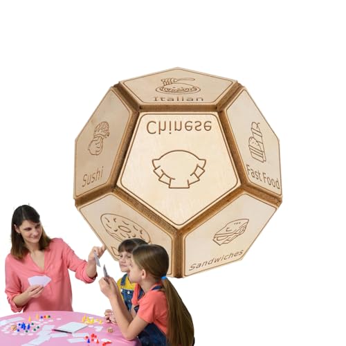 12-Sided Dice Funny Decider Game, Polyhedral Decision Maker Dice, Board Accessory for Outgoing School Road Trips Travel Dates College Dorm Apartment, Portable Sturdy, 8x7cm 12-Sided Dice Funny Decider Game, Polyhedral Decision Maker Dice, Board Accessory for Outgoing School Road Trips Travel Dates College Dorm Apartment, Portable Sturdy, 8x7cm von Zqkimzi