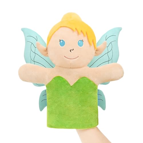 Fairy Tale Hand Puppets Set, Soft Fabric Storytelling Toys with Expressive Features and Flexible Hands, Cultural Education Props for Preschool Learning Home Play, 30cm von Zqkimzi