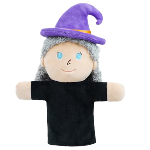 Fairy Tale Hand Puppets Set, Soft Fabric Storytelling Toys with Expressive Features and Flexible Hands, Cultural Education Props for Preschool Learning Home Play, 30cm von Zqkimzi