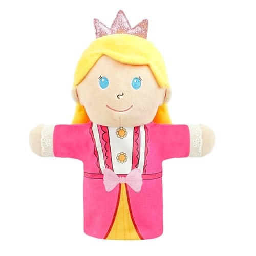 Fairy Tale Hand Puppets Set, Soft Fabric Storytelling Toys with Expressive Features and Flexible Hands, Cultural Education Props for Preschool Learning Home Play, 30cm von Zqkimzi