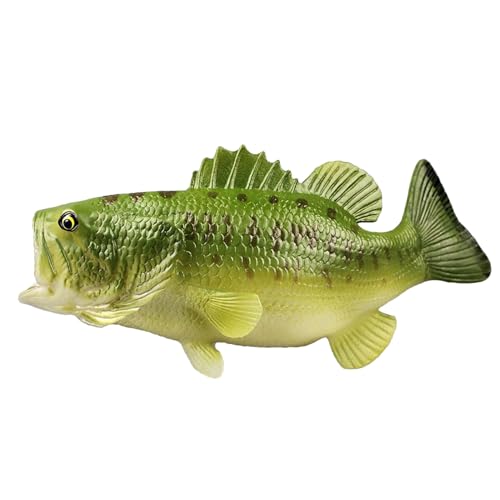 Fischfiguren, künstliche Dekoration, realistisches handbemaltes Design, leichtes wasserdichtes Material, Fotografie-Requisiten für Kinder, Aquarium, Teich, Schalen-Display, Zuhause, Riffe, 15,7 x 4,5 von Zqkimzi