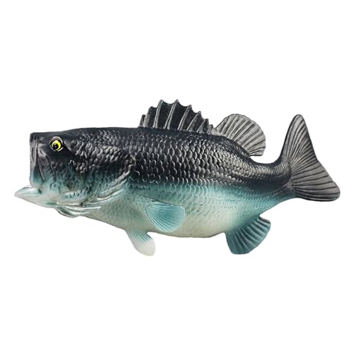 Fischfiguren, künstliche Dekoration, realistisches handbemaltes Design, leichtes wasserdichtes Material, Fotografie-Requisiten für Kinder, Aquarium, Teich, Schalen-Display, Zuhause, Riffe, 15,7 x 4,5 von Zqkimzi