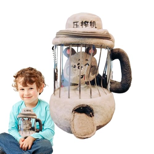 Mice Stuffed Toys, Animal Blender Plush Pulling Toy, Nursery Decor, Kitchen Role-Play Props with Pull-String, Soft Imagination Development Toy for Kids, 5.91x3.15 inches Mice Stuffed Toys, Animal Blender Plush Pulling Toy, Nursery Decor, Kitchen Role-Play Props with Pull-String, Soft Imagination Development Toy for Kids, 5.91x3.15 inches von Zqkimzi