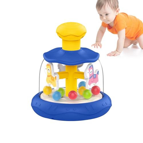Push Carousel Toy, Lightweight Carousel Toy, Rotating Learning Toy, Brain Teaser Learning Toy for, Push and Spin Carousel for Kids Home Play and Development Push Carousel Toy, Lightweight Carousel Toy, Rotating Learning Toy, Brain Teaser Learning Toy for, Push and Spin Carousel for Kids Home Play and Development von Zqkimzi