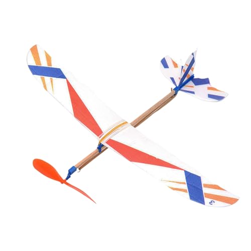 Rubber Band Powered Airplane, Throwing Glider Airplane Toy, Hand Launch Flying Plane, Outdoor Play Aircraft for Kids, Birthday Party Favor, Beach Games, Backyard Activities, Indoor Fun, Camping von Zqkimzi