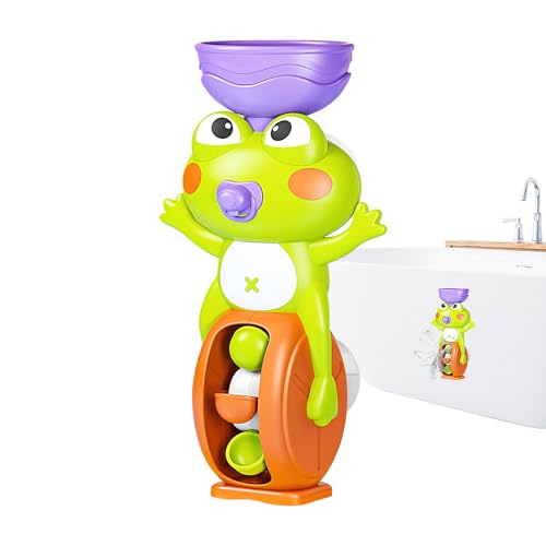 Tub Toys, Suction Cup Frog Bath Toy, Educational Water Play Activity to Sensory Play, Travel, Pool, Hotel, Indoor and Outdoor Use, for Boys & Girls, Blue, Green & Pink Tub Toys, Suction Cup Frog Bath Toy, Educational Water Play Activity to Sensory Play, Travel, Pool, Hotel, Indoor and Outdoor Use, for Boys & Girls, Blue, Green & Pink von Zqkimzi