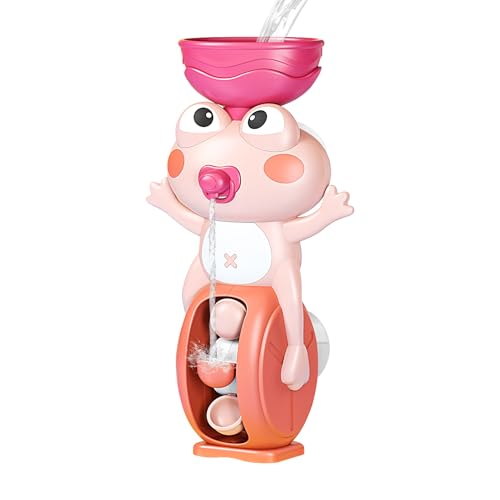Tub Toys, Suction Cup Frog Bath Toy, Educational Water Play Activity to Sensory Play, Travel, Pool, Hotel, Indoor and Outdoor Use, for Boys & Girls, Blue, Green & Pink Tub Toys, Suction Cup Frog Bath Toy, Educational Water Play Activity to Sensory Play, Travel, Pool, Hotel, Indoor and Outdoor Use, for Boys & Girls, Blue, Green & Pink von Zqkimzi