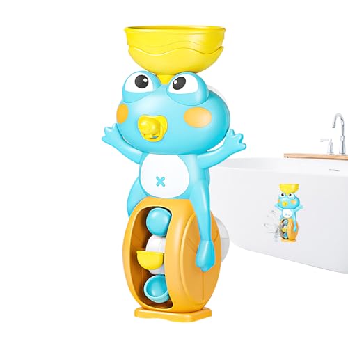 Tub Toys, Suction Cup Frog Bath Toy, Educational Water Play Activity to Sensory Play, Travel, Pool, Hotel, Indoor and Outdoor Use, for Boys & Girls, Blue, Green & Pink Tub Toys, Suction Cup Frog Bath Toy, Educational Water Play Activity to Sensory Play, Travel, Pool, Hotel, Indoor and Outdoor Use, for Boys & Girls, Blue, Green & Pink von Zqkimzi