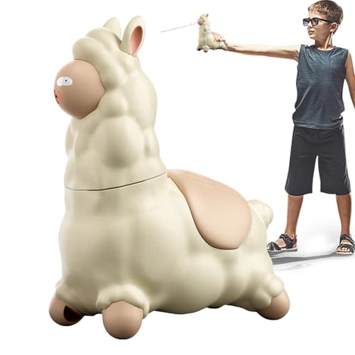 Water Squirter Kids, Cute Alpaca Squirter Toy, Interactive Animal, Outdoor Yard Beach Game, Family Fun for Summer, Soft Grip, Durable Design, 12x10x5.5cm von Zqkimzi