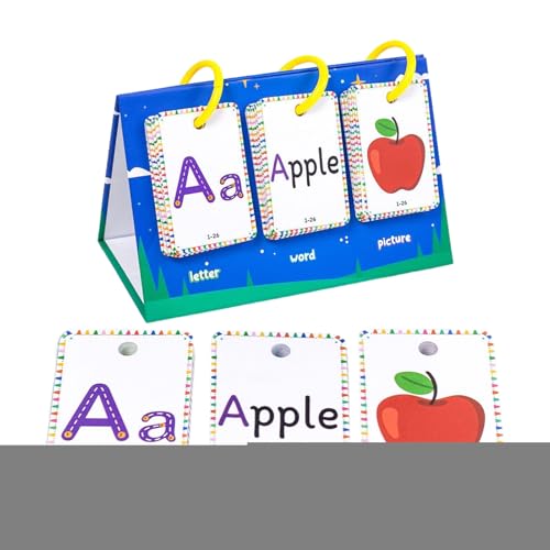 Zqkimzi Alphabet Lernkarten Bildungsspiel - Lernspiele Kindergarten Aktivitäten,Tragbares Lernspielzeug Für Kinder 3-8 Jahre Entwickeln Fähigkeiten Schule Zuhause Unterwegs Zqkimzi Alphabet Lernkarten Bildungsspiel - Lernspiele Kindergarten Aktivitäten,Tragbares Lernspielzeug Für Kinder 3-8 Jahre Entwickeln Fähigkeiten Schule Zuhause Unterwegs von Zqkimzi