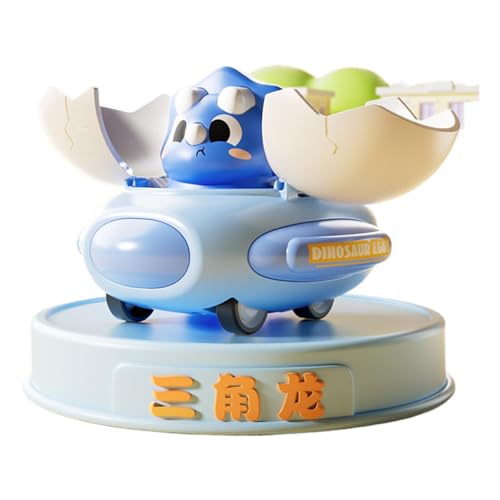 Zqkimzi Bumper Car Toy, Cartoon Dinosaur Egg Deformation Vehicle, Fun Educational Inertia Race Toy, Interactive Battle Game for Kids, Engaging Playset for Boys and Girls von Zqkimzi