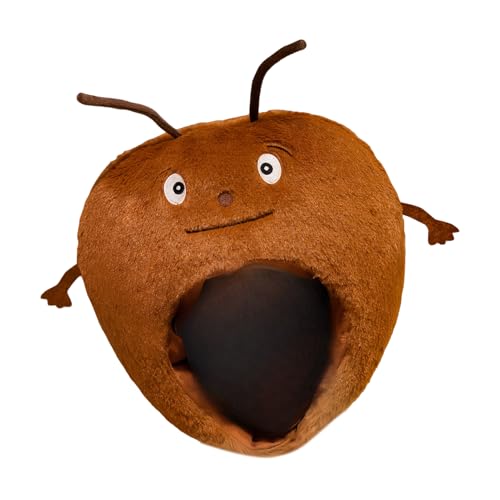 Zqkimzi Cute Ant Headgear, Soft Kids Winter Hats, Warm and Fun Clothing Accessories for Winter Festival, School Play, Party, Thanksgiving, Family Gatherings, Birthday Events, 11.81x11.81 inches von Zqkimzi