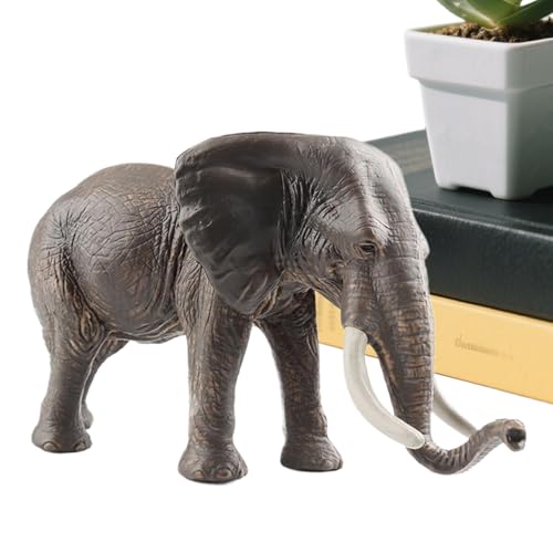 Zqkimzi Elefant Figur - Asiatischer Elefant Deko Figur | Naturalistische Skulptur Dekoration Lernspielzeug Für Wohnzimmer Schlafzimmer Garten & Terrasse Zqkimzi Elefant Figur - Asiatischer Elefant Deko Figur | Naturalistische Skulptur Dekoration Lernspielzeug Für Wohnzimmer Schlafzimmer Garten & Terrasse von Zqkimzi