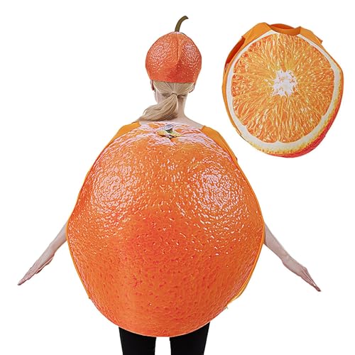 Zqkimzi Fruchtkostüm Erwachsene - Geschnittenes Kleidung Set Für Cosplay - Bequemes Verkleidungskostüm Set Für Feste Halloween Weihnachten Bühnenauftritte Karneval von Zqkimzi