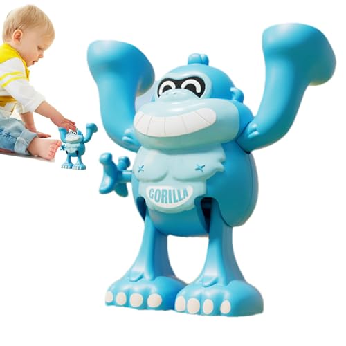 Zqkimzi Gorilla Wind Up Toys, Cartoon Animal Kids Toys, Cute Wind Up Toy, Orangutan 360° Flipping Stunt Somersault for Toddler, Boys, Girls, ABS, Fun Games, 10x4x10cm Zqkimzi Gorilla Wind Up Toys, Cartoon Animal Kids Toys, Cute Wind Up Toy, Orangutan 360° Flipping Stunt Somersault for Toddler, Boys, Girls, ABS, Fun Games, 10x4x10cm von Zqkimzi