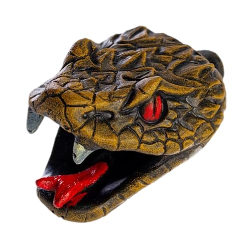 Zqkimzi Halloween Whistle, Snake Prank Whistle, Spoof Resin Prop for Haunted Houses, Escape Rooms, Themed Events, and Spooky Party Games, 4.61x3.11x3.07 inches, Red, Green, Yellow Zqkimzi Halloween Whistle, Snake Prank Whistle, Spoof Resin Prop for Haunted Houses, Escape Rooms, Themed Events, and Spooky Party Games, 4.61x3.11x3.07 inches, Red, Green, Yellow von Zqkimzi
