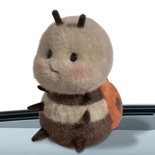 Zqkimzi Marienkäfer Puppe,Sitzendes Plüschtier - Niedliches Spielzeug Mit Sanftem Gesichtsausdruck Kuscheltier Für Kinder Wohnaccessoire Zqkimzi Marienkäfer Puppe,Sitzendes Plüschtier - Niedliches Spielzeug Mit Sanftem Gesichtsausdruck Kuscheltier Für Kinder Wohnaccessoire von Zqkimzi