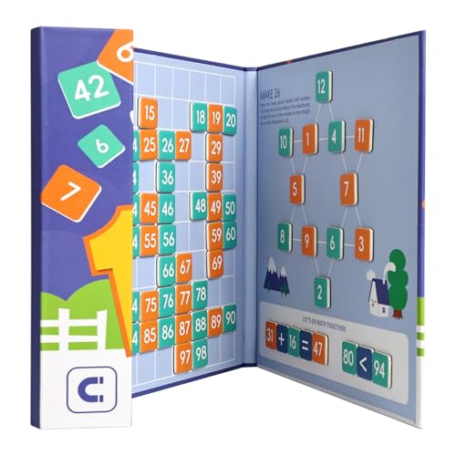 Zqkimzi Mathespiele Für Kinder - Mathematische Symbole Zahlen Brettspiel | Kognitives Lernspiel Reisespiel Für Kinder Ab 3 Jahre Mädchen Junge Vorschule Kindergarten Zqkimzi Mathespiele Für Kinder - Mathematische Symbole Zahlen Brettspiel | Kognitives Lernspiel Reisespiel Für Kinder Ab 3 Jahre Mädchen Junge Vorschule Kindergarten von Zqkimzi