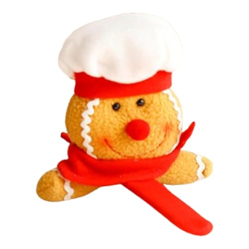 Zqkimzi Niedliches Weihnachtsarmband, Slap Armband für Weihnachten, weiches Plüsch-Lebkuchenarmband, Weihnachtsdekoration für Frauen, Plüschtier-Weihnachtsarmband, Urlaubsarmband für Weihnachten Zqkimzi Niedliches Weihnachtsarmband, Slap Armband für Weihnachten, weiches Plüsch-Lebkuchenarmband, Weihnachtsdekoration für Frauen, Plüschtier-Weihnachtsarmband, Urlaubsarmband für Weihnachten von Zqkimzi