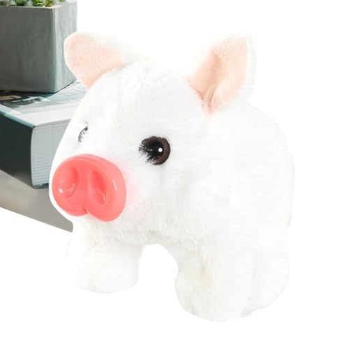 Zqkimzi Realistic Animal Toy, Electronic Pet Plush, 18x9x15cm, Soft Skin-Friendly Robot, Smart Voice Control Interactive Gift Kids Girls Boys Adults, Easter Baby Toy for Fun and Learning Zqkimzi Realistic Animal Toy, Electronic Pet Plush, 18x9x15cm, Soft Skin-Friendly Robot, Smart Voice Control Interactive Gift Kids Girls Boys Adults, Easter Baby Toy for Fun and Learning von Zqkimzi