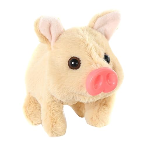 Zqkimzi Realistic Animal Toy, Electronic Pet Plush, 18x9x15cm, Soft Skin-Friendly Robot, Smart Voice Control Interactive Gift Kids Girls Boys Adults, Easter Baby Toy for Fun and Learning Zqkimzi Realistic Animal Toy, Electronic Pet Plush, 18x9x15cm, Soft Skin-Friendly Robot, Smart Voice Control Interactive Gift Kids Girls Boys Adults, Easter Baby Toy for Fun and Learning von Zqkimzi