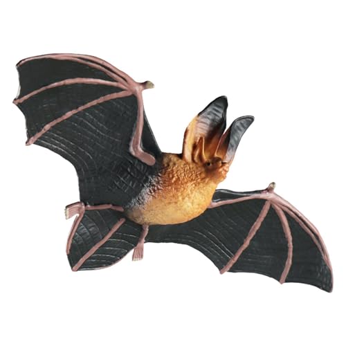 Zqkimzi Simulate Bat Figurine Decoration, Animal Figurines for Toddler, Wildlife Animal Toys for Children Kids Collection, About 20x10x3.5cm Size, Spooky and Fun Decor Zqkimzi Simulate Bat Figurine Decoration, Animal Figurines for Toddler, Wildlife Animal Toys for Children Kids Collection, About 20x10x3.5cm Size, Spooky and Fun Decor von Zqkimzi