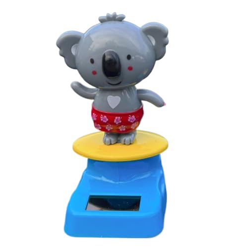Zqkimzi Solar Ornament, Dancing Koala, Solar Powered Dashboard Decoration, Animal Shape Figurine, Car Ornaments for Vehicle, Automobile, Sedan, SUV, Desktop, Home, Offices, 3.94x1.97 inches Zqkimzi Solar Ornament, Dancing Koala, Solar Powered Dashboard Decoration, Animal Shape Figurine, Car Ornaments for Vehicle, Automobile, Sedan, SUV, Desktop, Home, Offices, 3.94x1.97 inches von Zqkimzi