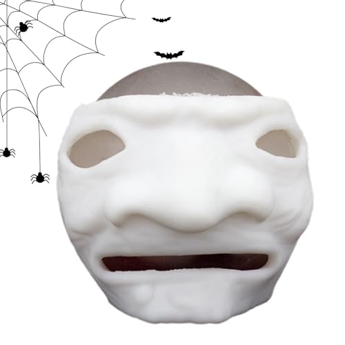 Zqkimzi Squeeze Skull, Totenkopf-Stressball, Halloween Quetschball mit Blut und Maden, Zappelspielzeug, Knetspielzeug, Spielzeug zum Stressabbau für Erwachsene Zqkimzi Squeeze Skull, Totenkopf-Stressball, Halloween Quetschball mit Blut und Maden, Zappelspielzeug, Knetspielzeug, Spielzeug zum Stressabbau für Erwachsene von Zqkimzi