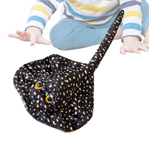Zqkimzi Stingray Stuffed Animals, Cute Plush Sea Animal Toy, Soft Huggable Design, Funny Marine Life Character, 1-Pack, Ideal for Children, Themed, Home or Travel, 50x25x8cm von Zqkimzi