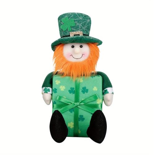 Patricks Day Plüschpuppe Kobold Green Tomtes Skandinavische Zwerge Patricks Day Dekoration Kinder Spielzeug Geschenk Home Decor von Zqxnt