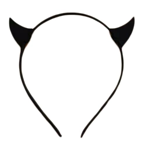 Weicher Teufel Cooles Stirnbandhorn Tierhorn Haarreiber Für Kids Zeigt Rollenspiel Tierhaarbänder Cartoon Kostüm von Zqxnt
