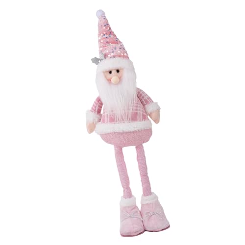 1. Teleskope Weihnachtsfleck Puppen Santa Snowman Elch Stoffeded Pailletten Figuren Holiday Party Home Dekorationen Weihnachtspuppe Plüschdekorationen von Zqxnt