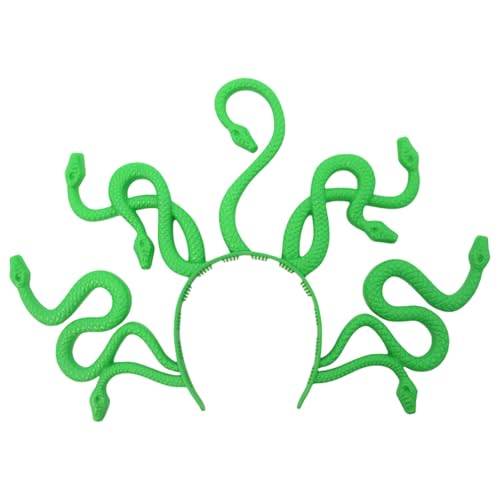 Zqxnt 3D Snake Hairband Cosplay Party Kostüm Requisiten Schlange Gorgon Stirnbandurlaub Maskierte Bälle Kopfstückkleidung Accessoires von Zqxnt