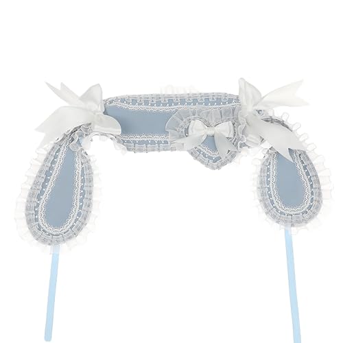 Zqxnt Anime Maid Hairband Mit Langen Kaninchen Ohrspitze Bogenknoten Breites Haarband 2000er Kostüm Stirnband Cosplay Requisiten Kopfstücke Kopfstücke Zqxnt Anime Maid Hairband Mit Langen Kaninchen Ohrspitze Bogenknoten Breites Haarband 2000er Kostüm Stirnband Cosplay Requisiten Kopfstücke Kopfstücke von Zqxnt