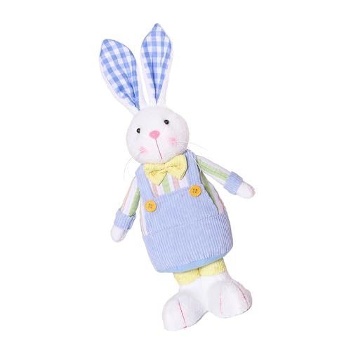 Zqxnt Bunte Stoffkaninchen Spielzeug Easters Kaninchen Mit Kaninchen Ohren Schönes Plüschspielzeug Für Kinder Und Festival Decors Osters Ornament von Zqxnt