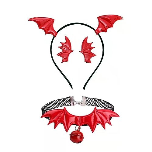 Zqxnt Coole Mädchen Chokerkragen Dunkle Schwarze Haare Clips Party Haar Reifen Gothic Cosplay Geburtstagsfeier Requisiten Zqxnt Coole Mädchen Chokerkragen Dunkle Schwarze Haare Clips Party Haar Reifen Gothic Cosplay Geburtstagsfeier Requisiten von Zqxnt