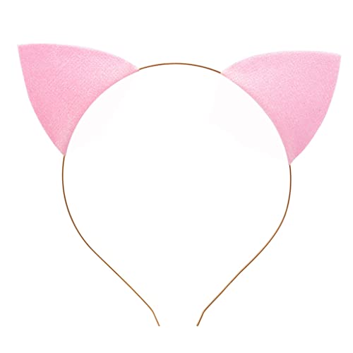 Zqxnt Glitzer Für Katzenohren Hair Hoop Kätzchen Ohren Stirnband Funkelnde Kopfschmuck Halloween Cosplay Kopfbedeckung Party von Zqxnt