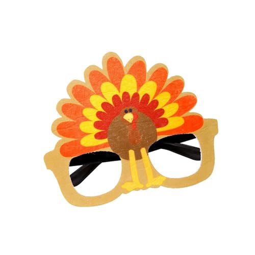Zqxnt Happy Thanksgiving Day Gläses Lustige Truthahn Harvest Party Dekoration Foto Requisiten Für Family Geting Turkey Thanksgiving Day Party Supplies Für Heimschule Aktivität Zqxnt Happy Thanksgiving Day Gläses Lustige Truthahn Harvest Party Dekoration Foto Requisiten Für Family Geting Turkey Thanksgiving Day Party Supplies Für Heimschule Aktivität von Zqxnt