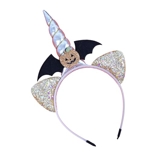 Zqxnt Horn Schädel Stirnband Halloween Kopfbedeckung Halloween Party Foto Requisiten Schädel Party Kopfbedeckung Cosplay Accessoires von Zqxnt