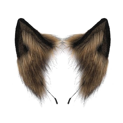 Zqxnt Katzenohren Hair Band Cosplay Ohrhaarzubehör Katzenohr Stirnband Haarzubehör Für Frauen Mädchen Täglich Dekoration von Zqxnt