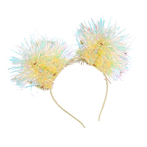 Zqxnt Kleinkind Kindertagsparty Leuchten Lamettkugel Form Stirnband Festival Haop Für Auftritte Unisex Kopfstück von Zqxnt