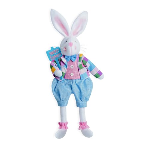 Zqxnt Langbein Kansegefüllte Spielzeug Kaninchenpuppe Ausgestopfte Bunnys Kaninchendekoration Tierverzierung Für Kinder Schlafzimmer Nachdenkliche Gegenwart Aus von Zqxnt