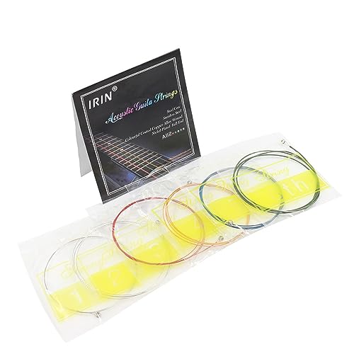 Zqxnt Packung 6pcs Akustik Gitarre Praxis Teil Professionell 6 Strings Folk Gitarre String Stahl Gitarrenstrings Wund Set Zqxnt Packung 6pcs Akustik Gitarre Praxis Teil Professionell 6 Strings Folk Gitarre String Stahl Gitarrenstrings Wund Set von Zqxnt