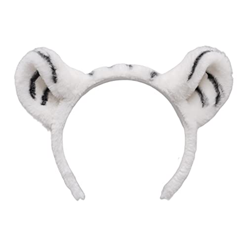 Zqxnt Pelzige Stirnband Ohren Haare Hackschwanz Cartoon Haarband Party Aufführung Thema Kostüm Haarzubehör Zqxnt Pelzige Stirnband Ohren Haare Hackschwanz Cartoon Haarband Party Aufführung Thema Kostüm Haarzubehör von Zqxnt