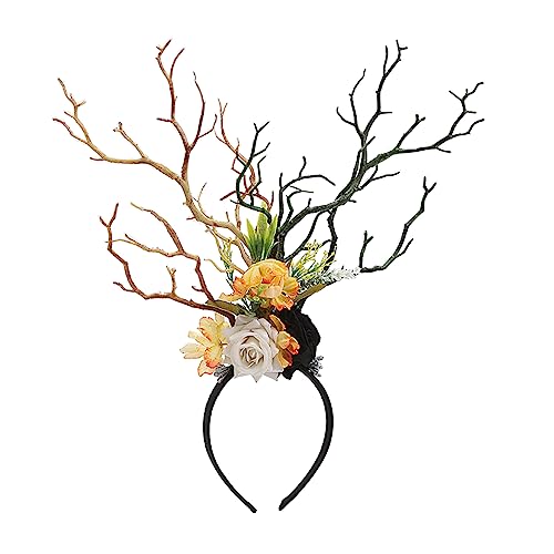 Zqxnt Schmetterling Auf Stirnband Dark Hair Hoop Mit Für Maskerade Kopfbedeckung Halloween Cosplay Weihnachtskostüm von Zqxnt