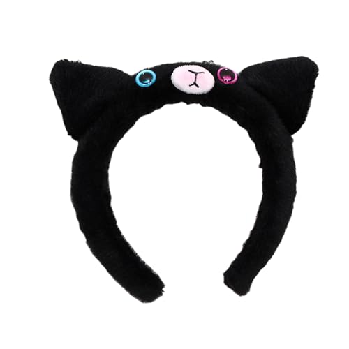 Zqxnt Schöne Katzen Stirnband Für Family Geting Cartoon Plüsch Haarhoop Frauen Gesichtsgesicht Haarband Cosplay Party Foto Kopfbedeckung von Zqxnt