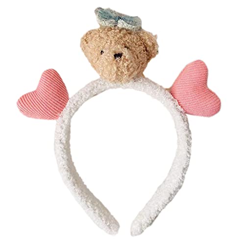 Zqxnt Weicher Bären Kaninchen Stirnband Tiermuster Plüsch Haar Reifen Zum Waschen Von Gesicht Flauschiger Cosplay Cartoon Kostüm Zqxnt Weicher Bären Kaninchen Stirnband Tiermuster Plüsch Haar Reifen Zum Waschen Von Gesicht Flauschiger Cosplay Cartoon Kostüm von Zqxnt