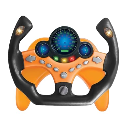 -Fahrspielzeug, Musikspielzeug-Lenkrad | Kinderlenkrad für Auto,Simuliertes tragbares Fahrlenkradspielzeug mit Licht und Ton für Kinder, die so tun, als würden sie Spielen -Fahrspielzeug, Musikspielzeug-Lenkrad | Kinderlenkrad für Auto,Simuliertes tragbares Fahrlenkradspielzeug mit Licht und Ton für Kinder, die so tun, als würden sie Spielen von Zuasdvnk