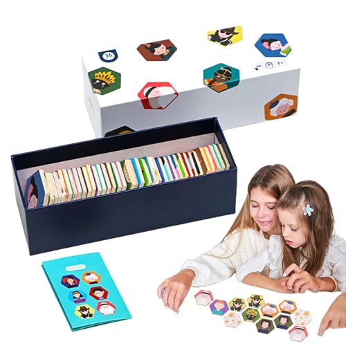 Zuasdvnk Bild Matching Game, Matching Game - Bildungsbrett Bild Matching Puzzle Game - Steigern Sie die Eltern-Kind-Interaktion Home School Lernaktivität für Kindergarten, Schlafzimmer von Zuasdvnk